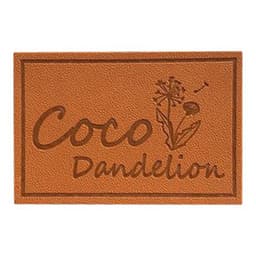 Embossed Leather Patch 2