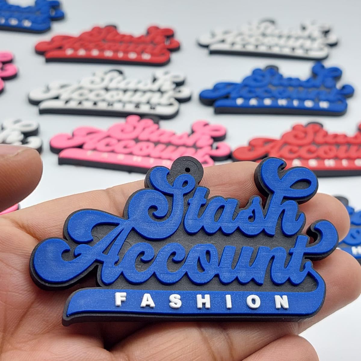 3D Molded PVC Patches