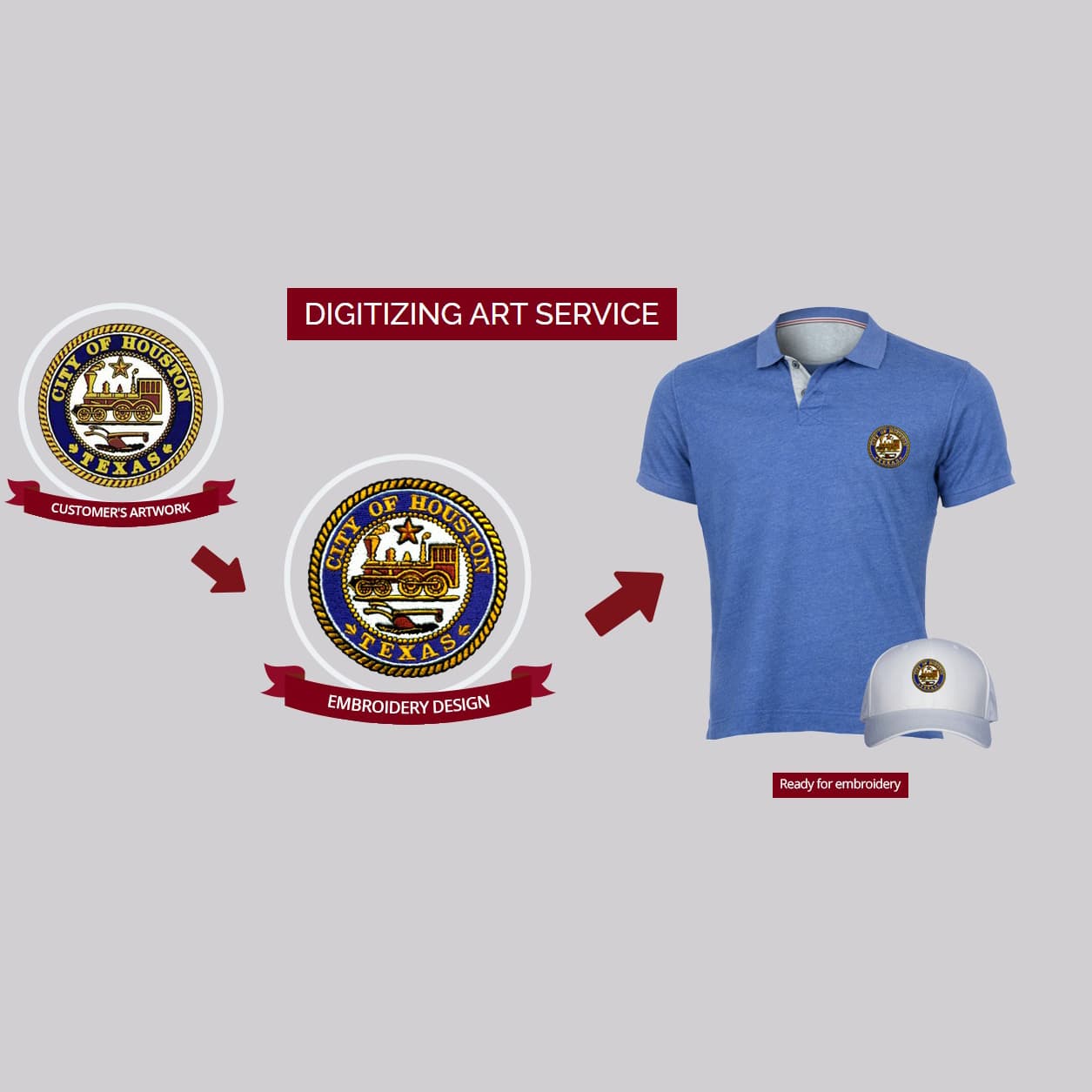 Embroidery Digitizing